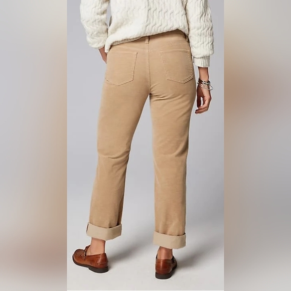 J. Jill Heathered-Cord Relaxed Boyfriend Jeans - Picture 2 of 6